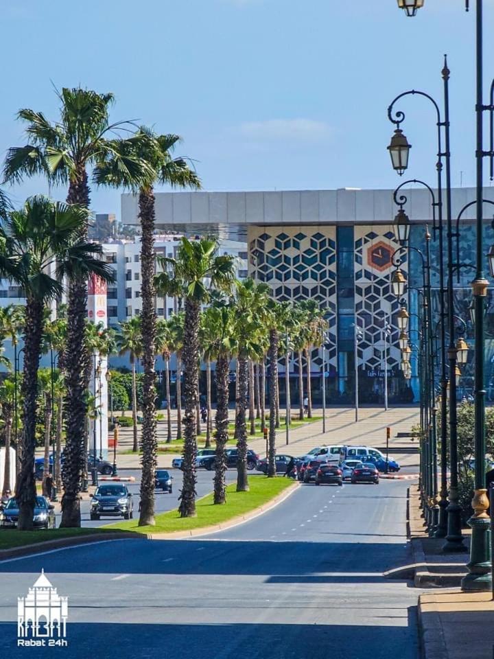 Rabat, Hassan Downtown: Tramway, Sunshine, Privacy Apartment Bagian luar foto